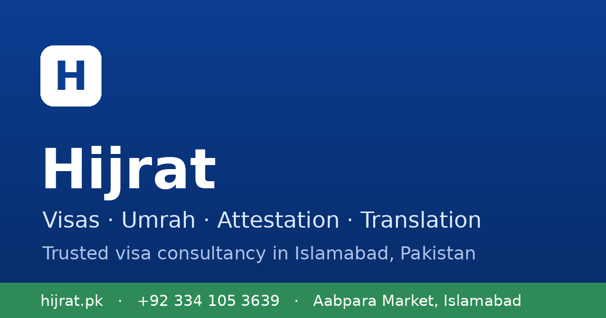 Verified Study Visa Consultants in Pakistan | Hijrat